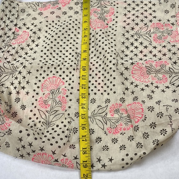 5 for $25 Free people tote bag reusable‎ bag fabric bag floral - Picture 5 of 5